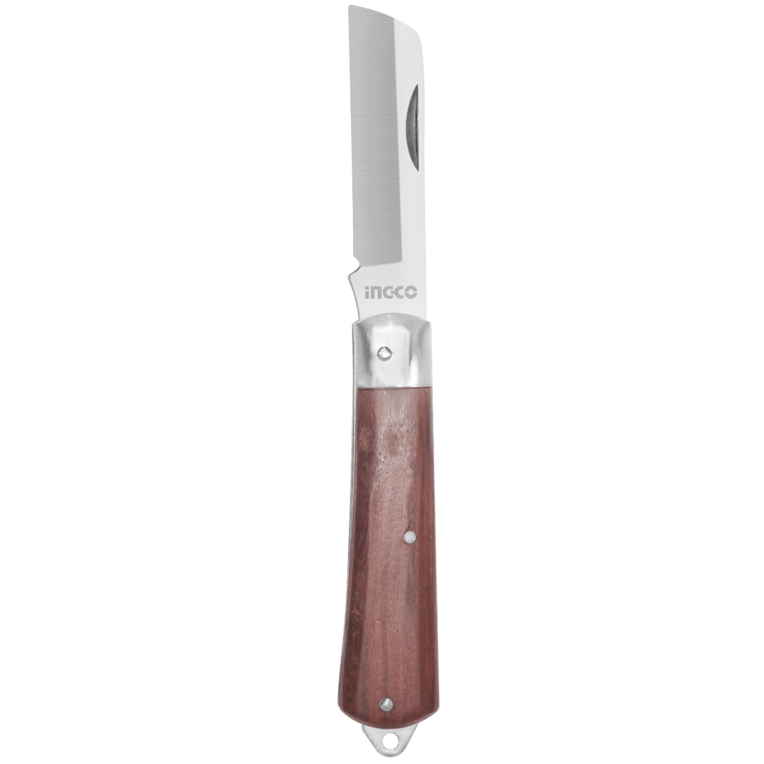 Ingco Foldable Straight Pocket Knife - HPK02101