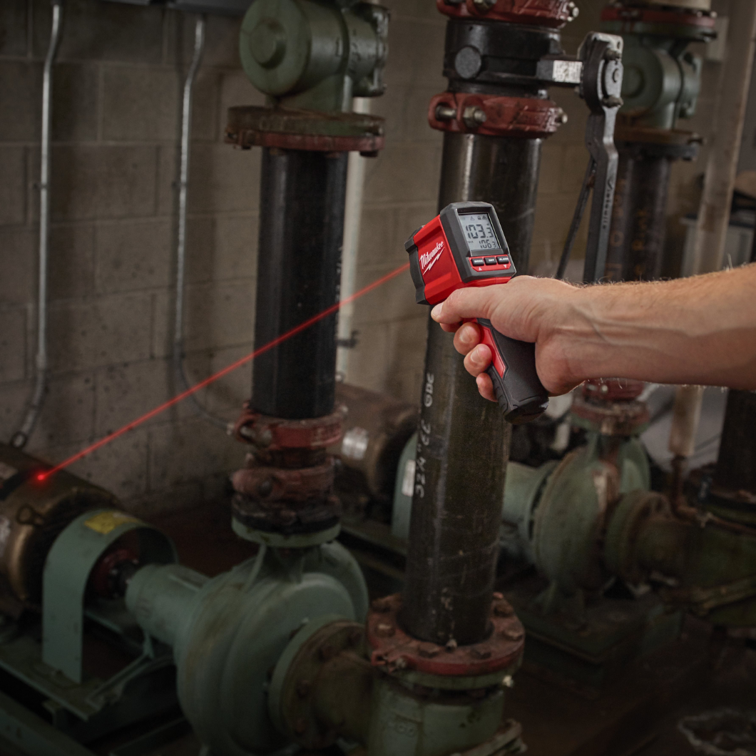 Milwaukee Cordless Infrared Laser Temperature Gun - 2267-40