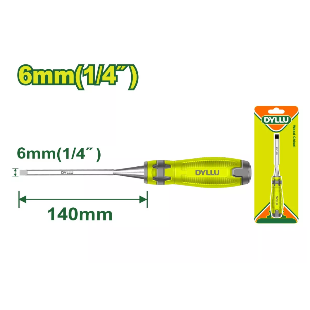 Dyllu 140mm Wood Chisel - DTWC1206