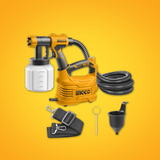 Ingco HVLP Floor Based Spray Gun 550W - SPG5008