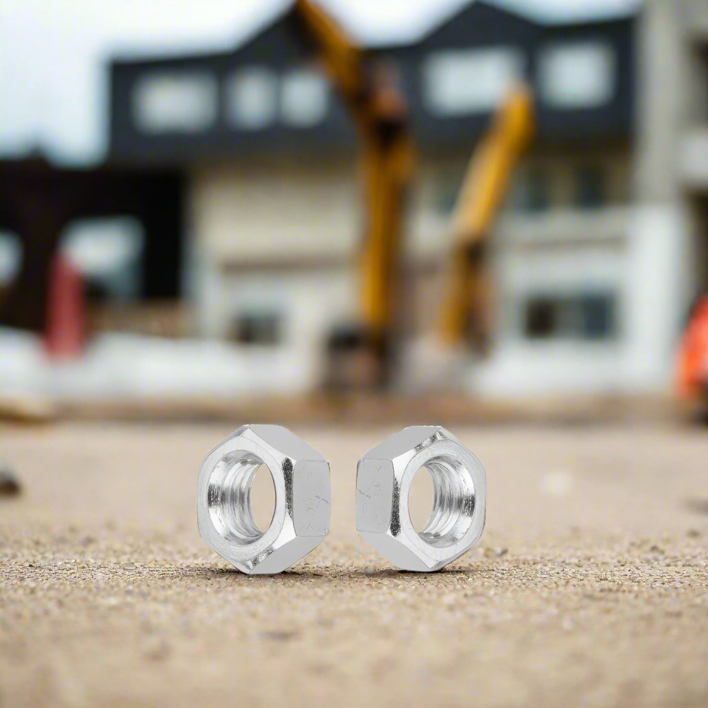 Wadfow 600 Pieces Carbon Steel Hex Nut Set - WMV1506A
