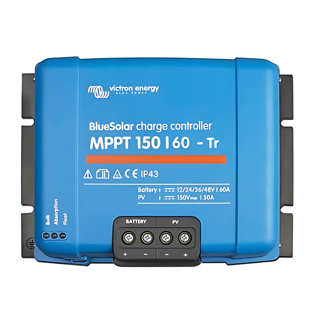 Victron Energy BlueSolar MPPT 150/60-Tr (12/24/36/48V-60A) Smart Solar Charge Controller - SCC010060200