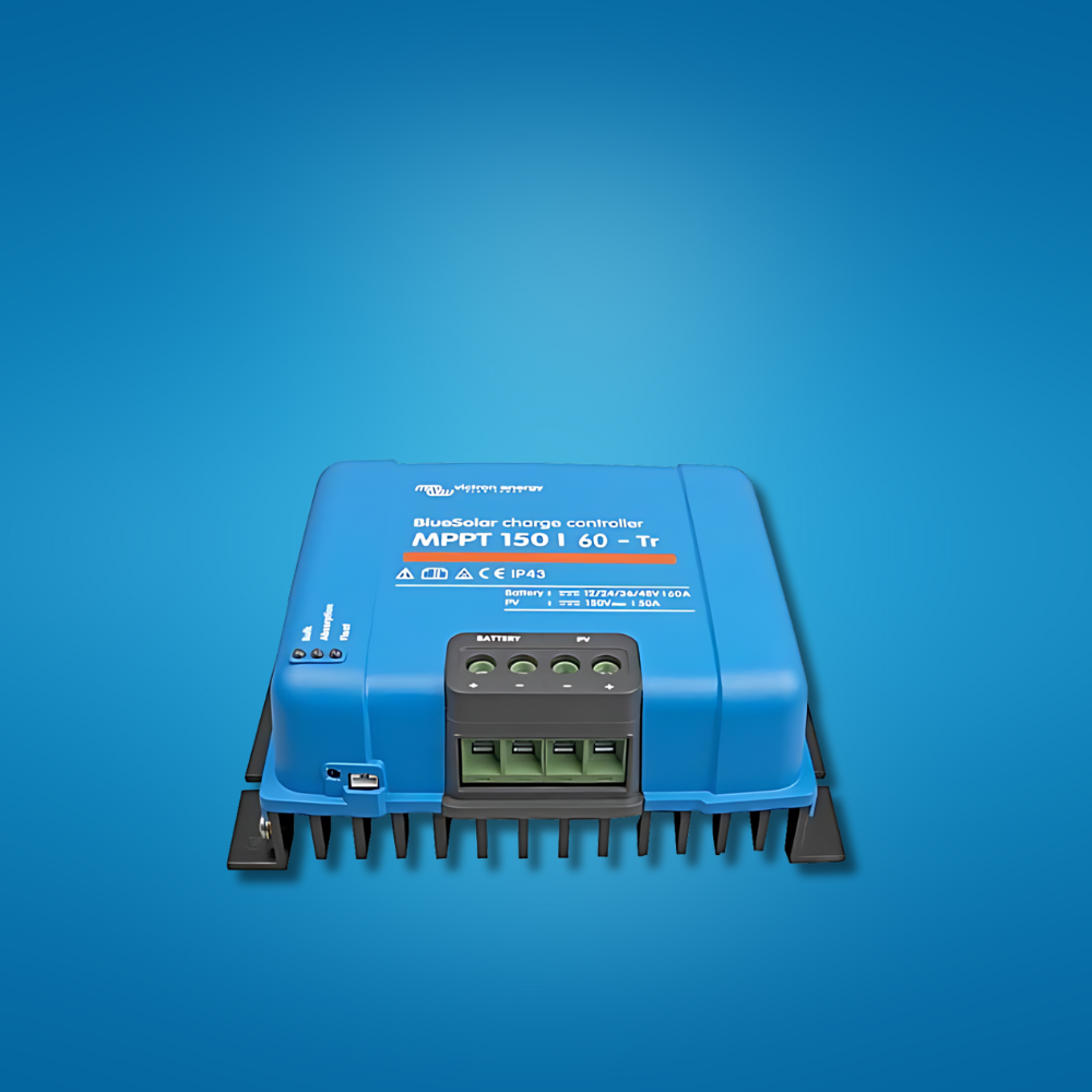 Victron Energy BlueSolar MPPT 150/60-Tr (12/24/36/48V-60A) Smart Solar Charge Controller - SCC010060200