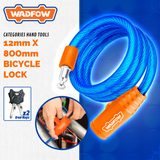Wadfow 12x800mm Bicycle Cable Lock - WBK1108