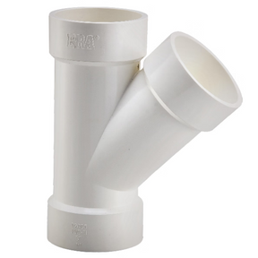 Era Plumbing Accessories Era Y Tee Heavy Plastic Drainage Fitting - UDA002