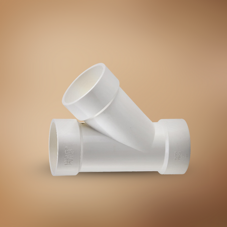 ERA Y Tee Heavy Plastic Drainage Fitting - UDA002