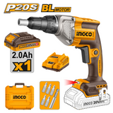 Ingco 20V Cordless Drywall Screwdriver With Battery And Charger - CDSLI204281