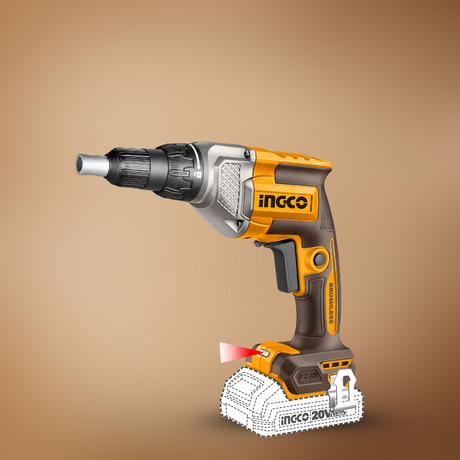 Ingco 20V Cordless Drywall Screwdriver With Battery And Charger - CDSLI204281