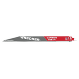 Milwaukee 12" 5 Pieces TCT Wrecker Reciprocating Saw Blade - 48005543