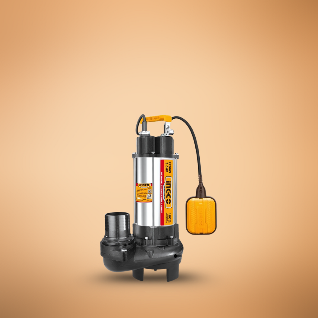 Ingco Sewage Submersible Pump 2200W 3.0HP - SPDB22008