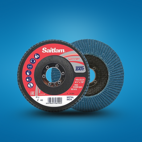 Sait Flap Disc 180 x 22.23 - SAITLAM-FU-180