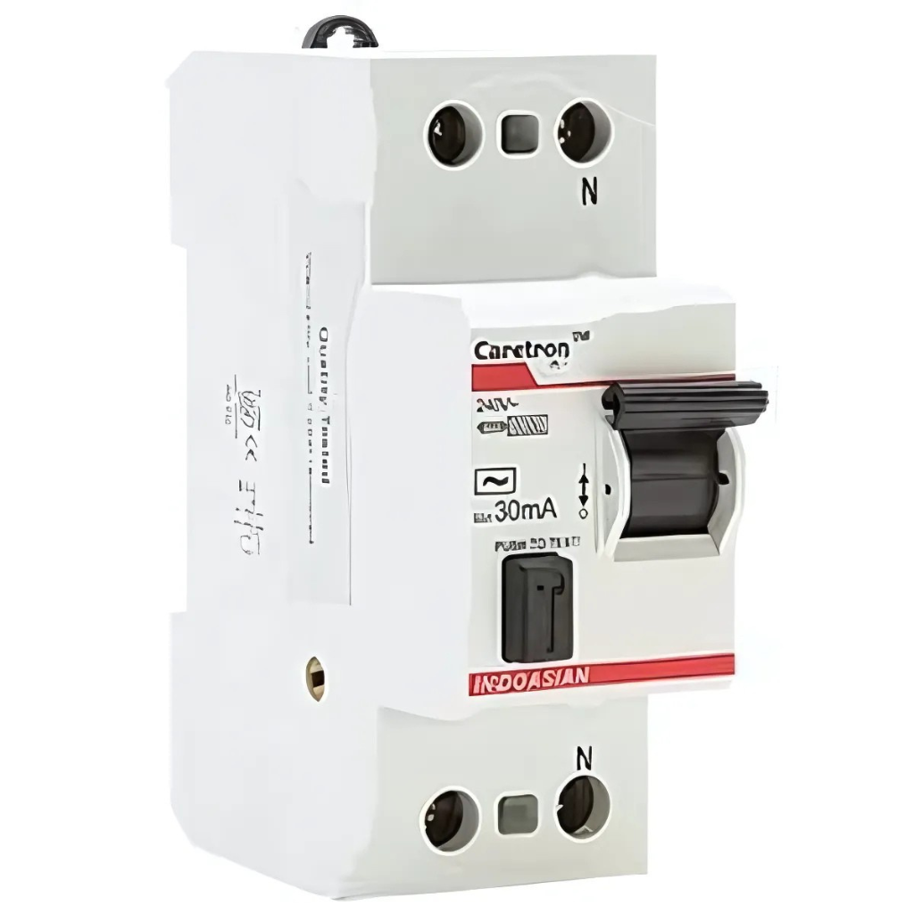 Indoasian  Caretron 63A 2-Pole RCCB - RCCB 63A/DP/30MA