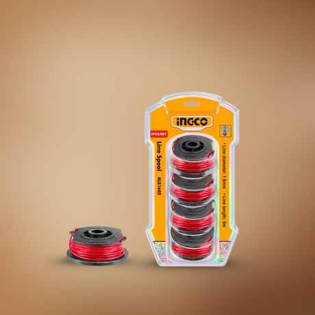 Ingco 4 Pieces Line Spool 1.6mm - ALS1602