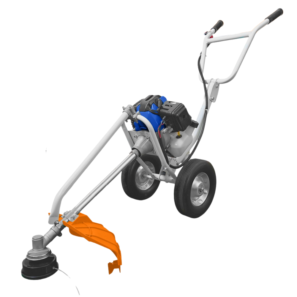 Wadfow 1.4kW Hand Push Gasoline Grass Trimmer And Bush Cutter - WGM3A52