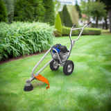 Wadfow 1.4kW Hand Push Gasoline Grass Trimmer And Bush Cutter - WGM3A52