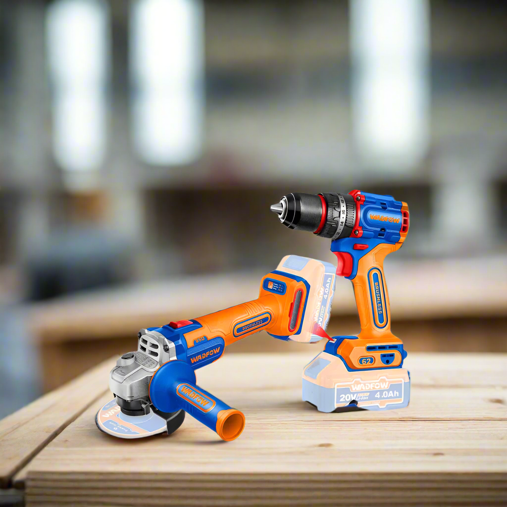 Wadfow 2 Pieces Cordless Combo Kit - WCK20273