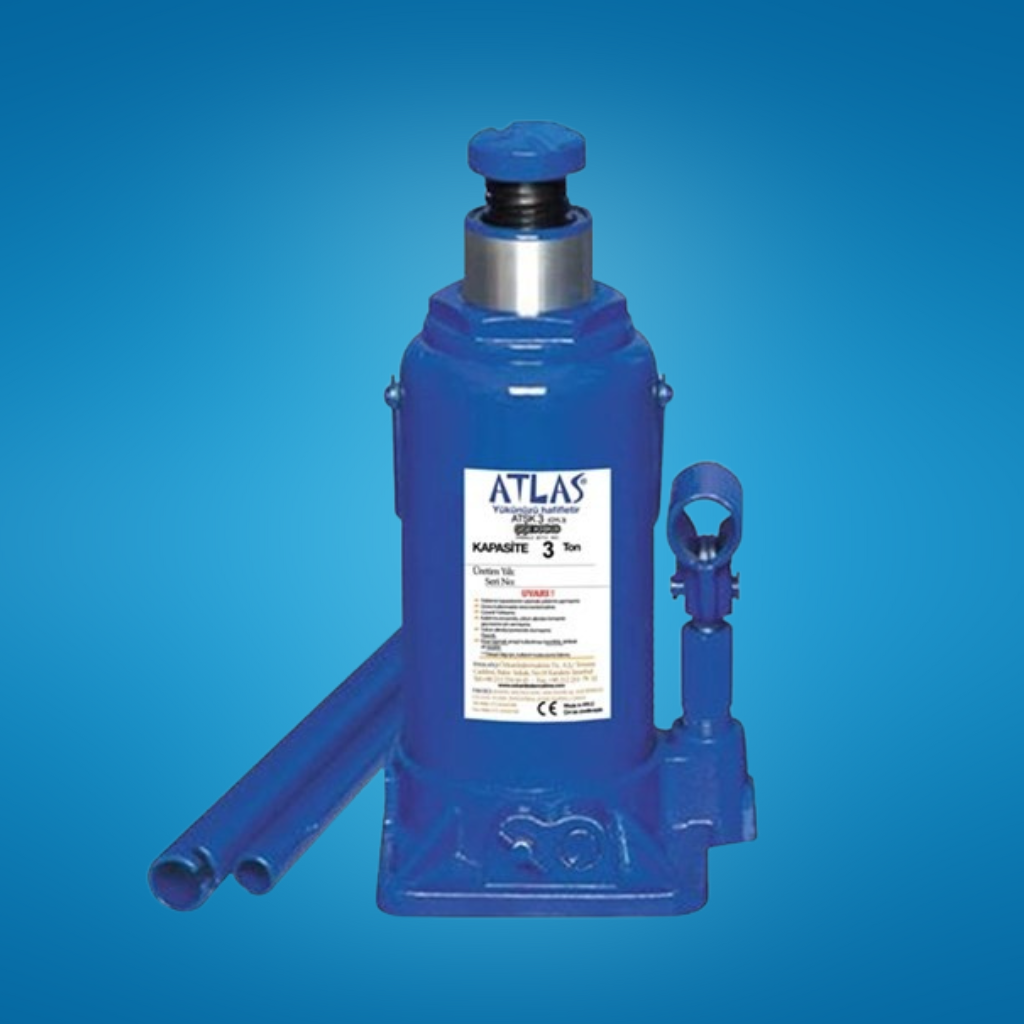 Atlas Bottle Jack 3 Ton - ATLAS-BJ-3