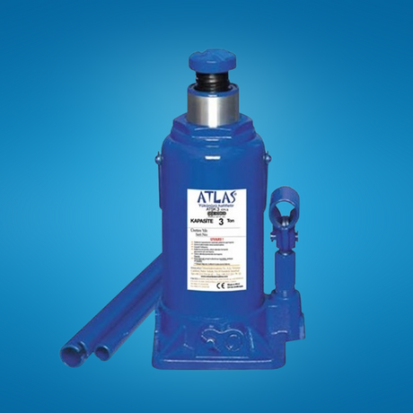 Atlas Bottle Jack 3 Ton - ATLAS-BJ-3
