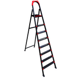 Anka 7+1 Steps Ladder Steel Mary Brand  Black - ANKA-7-1
