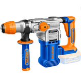 Wadfow 20V Cordless Rotary Hammer 28mm With Two Batteries - WLM1B282