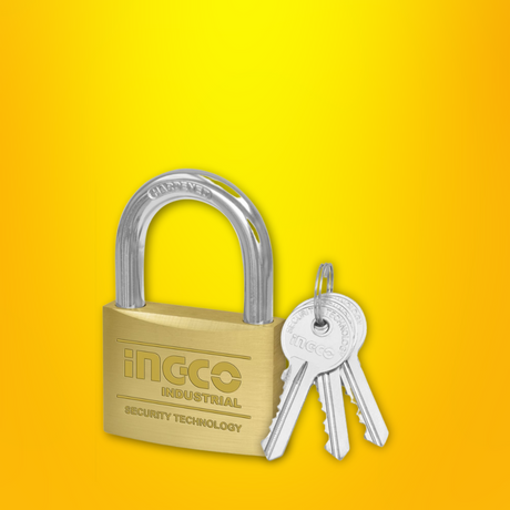 Ingco Heavy Duty Brass Padlock