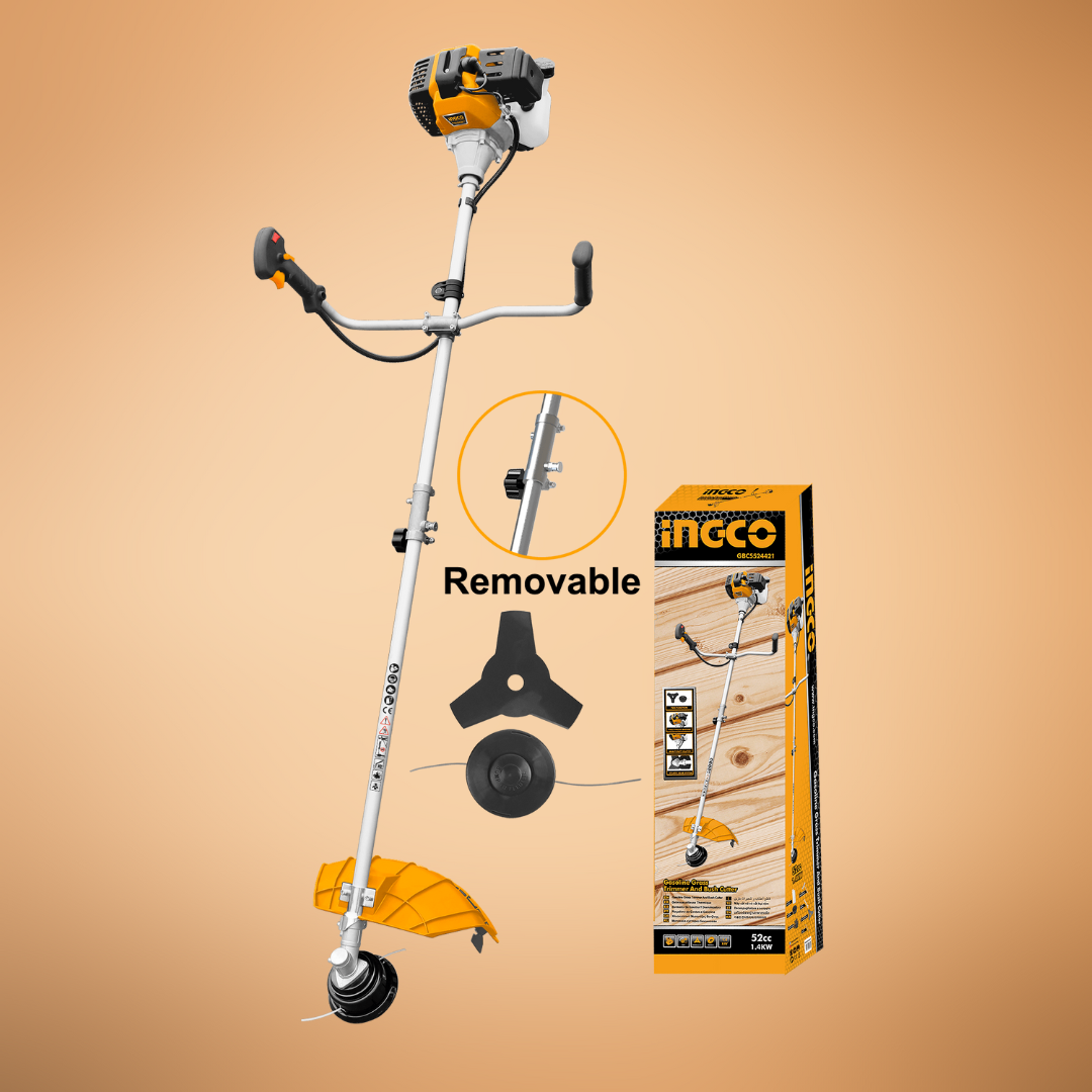 Ingco Gasoline Grass Trimmer & Bush Cutter 2HP – GBC5434421