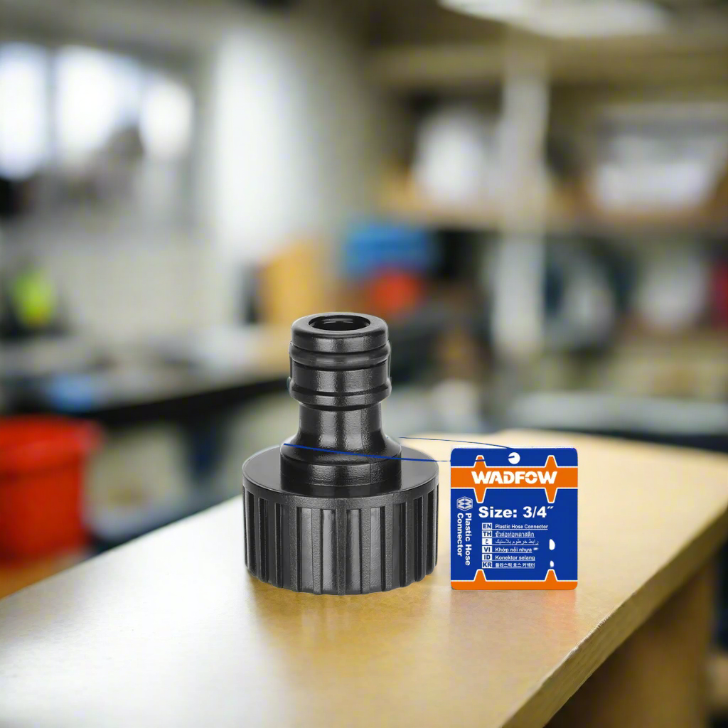 Wadfow 3/4" Plastic Hose Connector - WQC8E34
