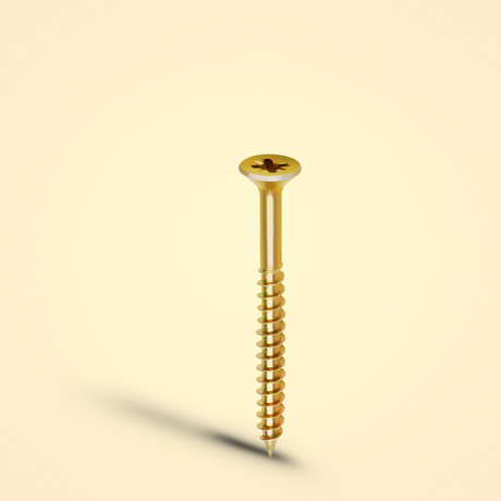 Wadfow 240 Pieces 6x70mm Chipboard Screw - WXS5551