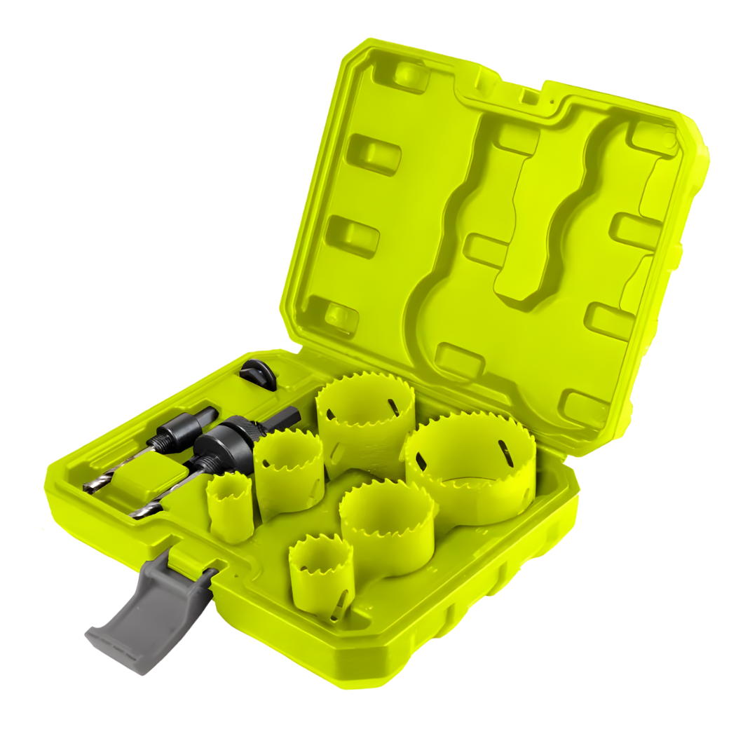 Dyllu 9 Pieces Plumber's Bi-Metal Hole Saw Set - DTKJ3491