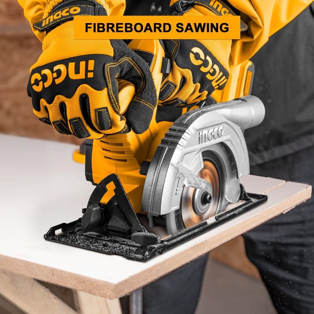 Ingco 7″ Cordless Lithium Ion Circular Saw 20V - CSLI1401