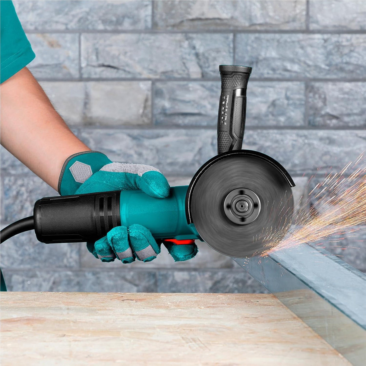 Total 5"/125mm Angle Grinder 1500W - TG11512536