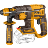 Ingco 20V Lithium-Ion Brushless Cordless Rotary Hammer -  CRHLI21228