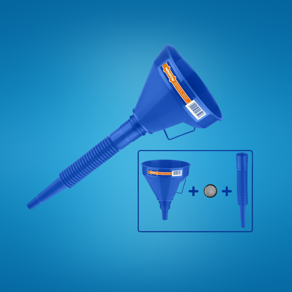Wadfow 2-in-1 Plastic Flexible Funnel - WUF1302