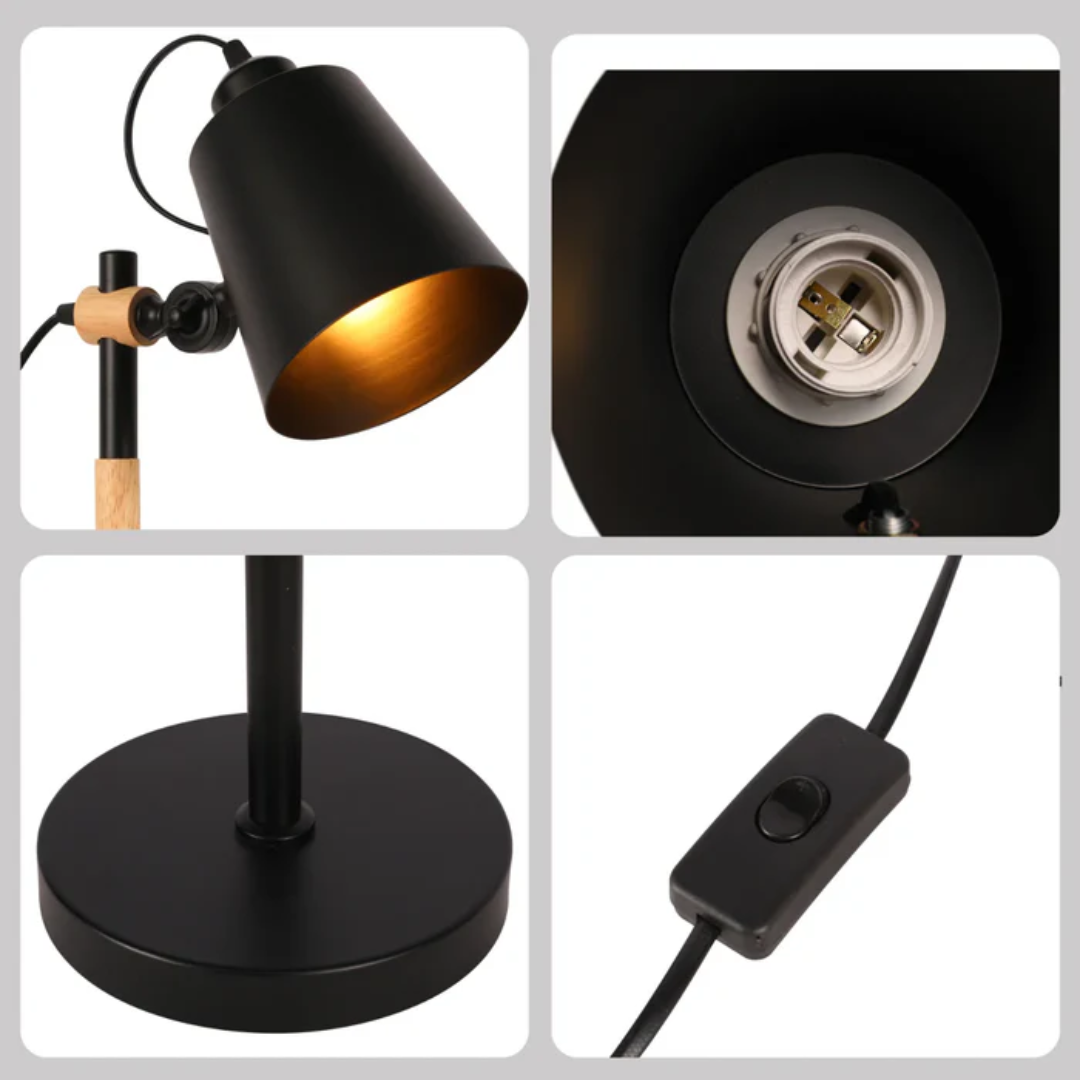 Scandi Sleek Desk Lamp - 40W