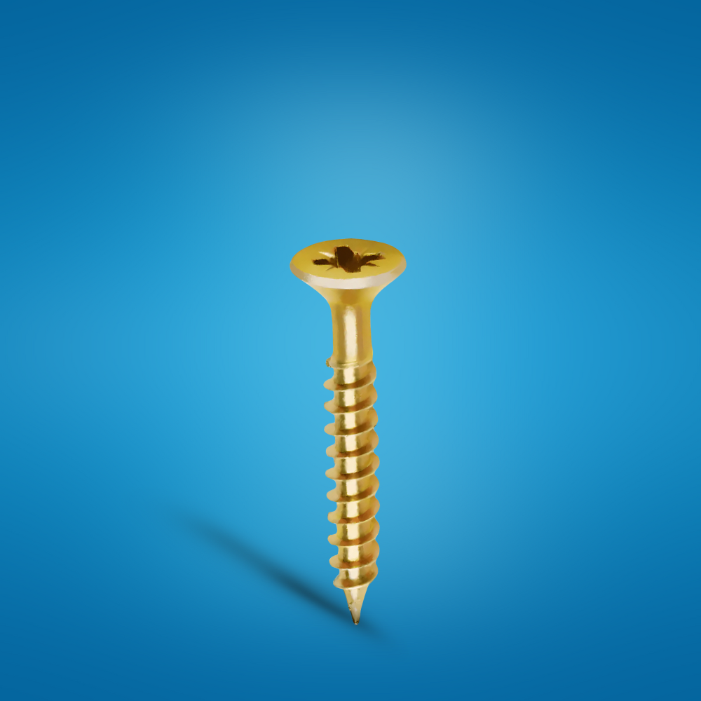 Wadfow 900 Pieces 4x40mm Chipboard Screw - WXS5522