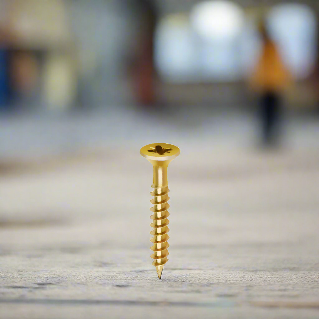 Wadfow 900 Pieces 4x40mm Chipboard Screw - WXS5522
