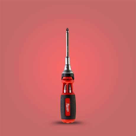 Milwaukee 10-in-1 Ratchet Multi-Bit Universal Screwdriver - 48222311