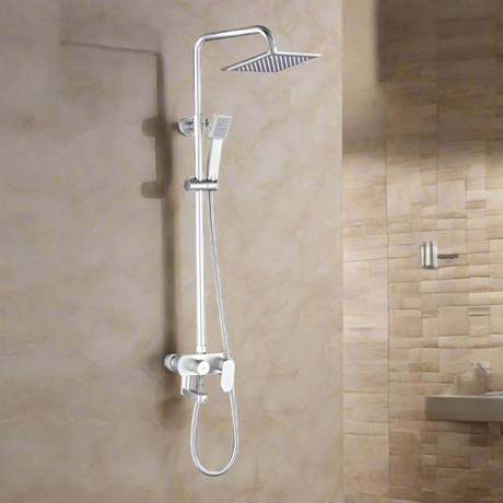 Wall Mounted Three-Function Rain Shower Set