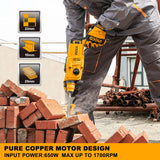 Ingco 650W Rotary Hammer with SDS Plus Chuck – RGH6528
