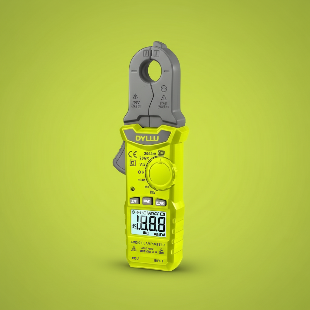 Dyllu Digital Clamp Meter 2000 Counts 200A  - DTDM65015