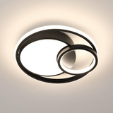 Modern Eight-Shaped LED Ceiling Light - 36W