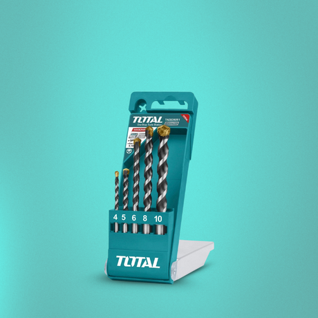 Total 5 Pieces Masonry Drill Bit - TACSD5051