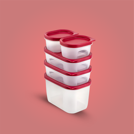 Decakila 5 Pieces Food Storage Container Set - KMTT119R