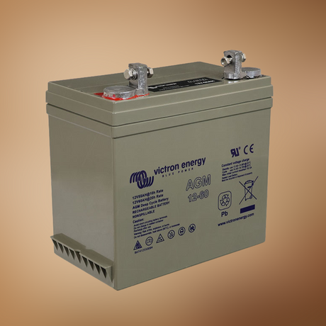 Victron Energy Dual Purpose AGM Battery 12V 60Ah - BAT412550084