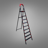 Anka 8+1 Steps Ladder Steel Mary Brand  Black - ANKA-8-1