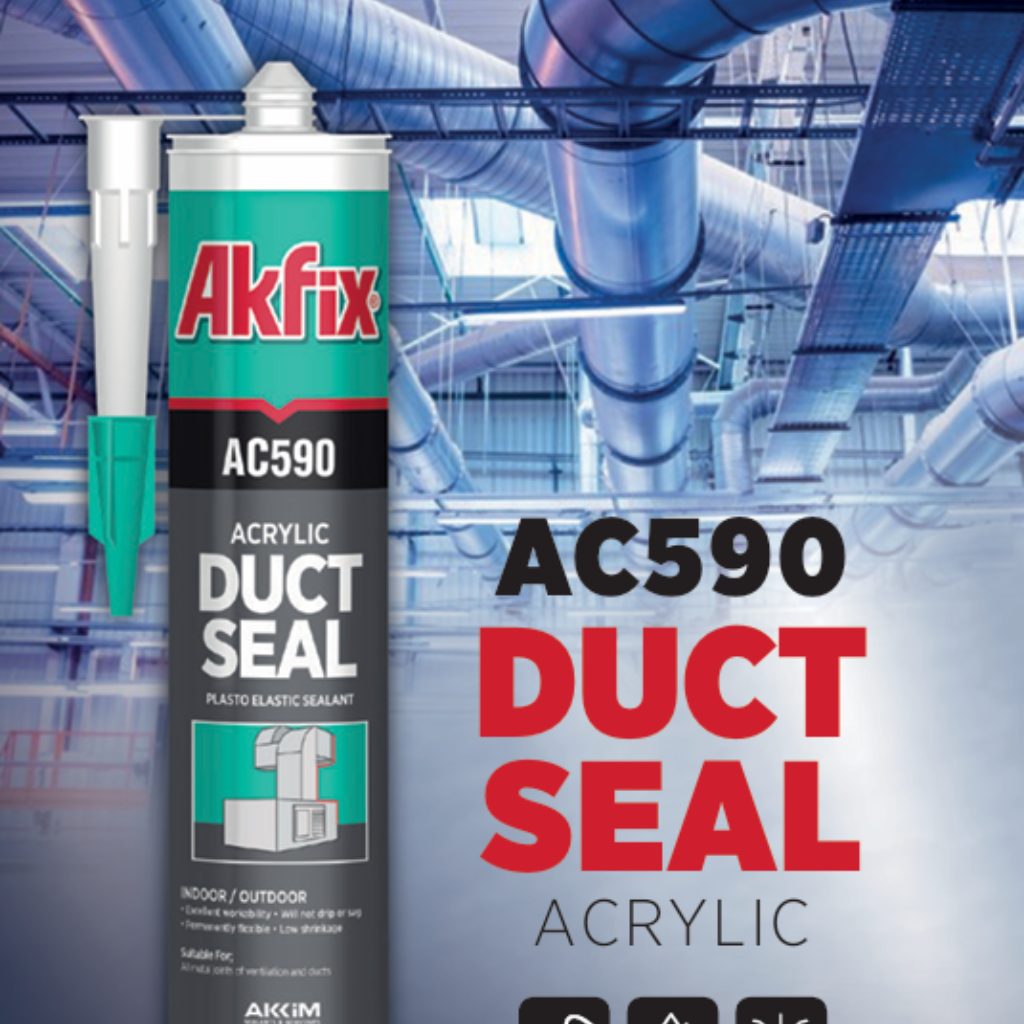 Akfix Acrylic Duct Sealant HVAC - AC590