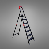 Anka 6+1 Steps Ladder Steel Mary Brand  Black - ANKA-6-1