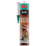 Akfix PU Montage Adhesive No Nail Transparent 310ml - PU610