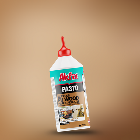 Akfix Express Pu Wood Glue (Marine Adhesive) 500g - PA370