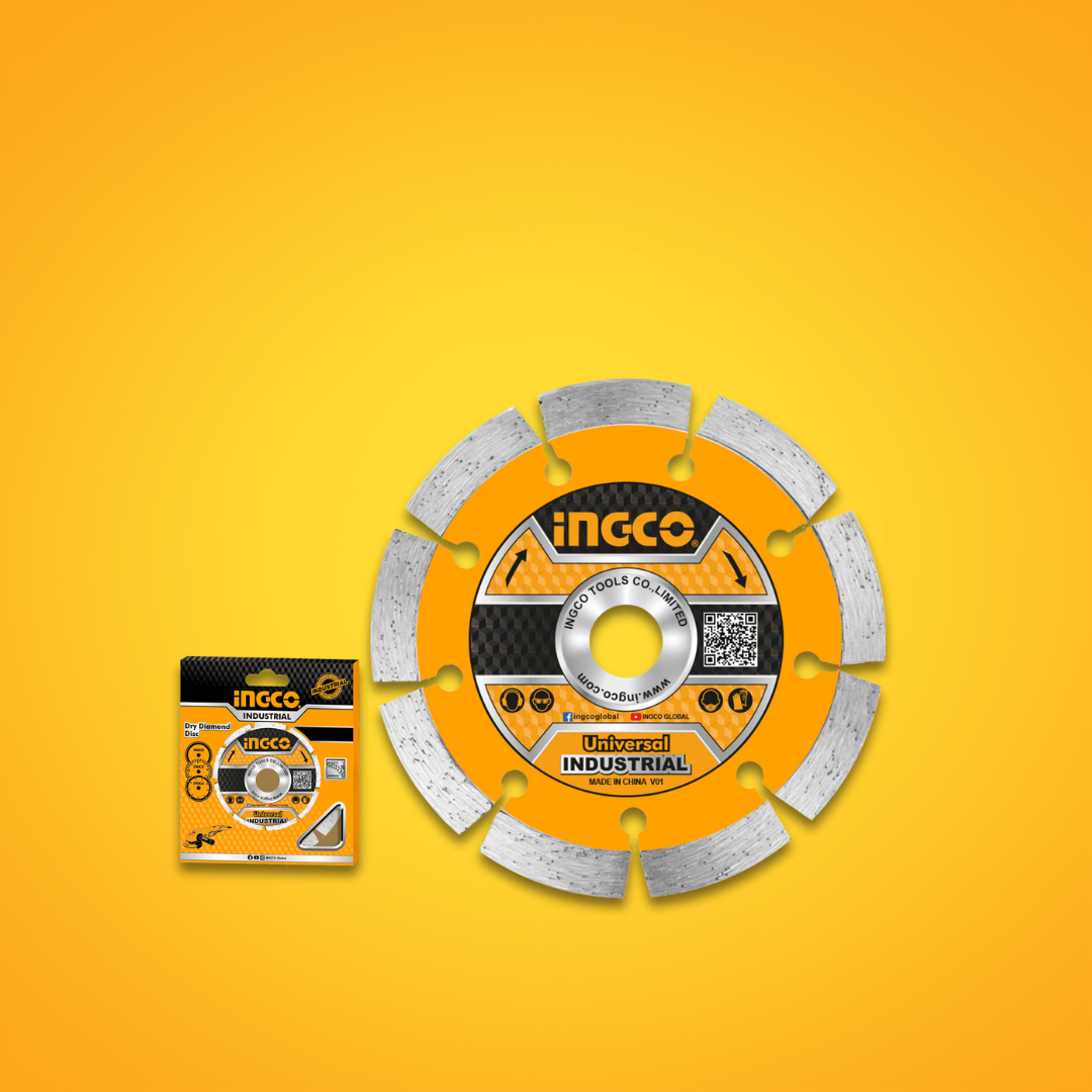 Ingco 5" Dry Diamond Cutting Disc 130 x 20mm – DMD011301